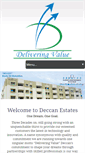 Mobile Screenshot of deccanestates.com